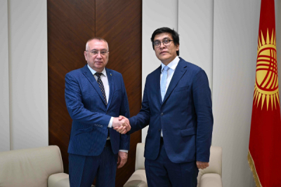 Замглавы Кабмина Эдиль Байсалов принял посла Украины