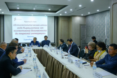 Участники круглого стола в Бишкеке подвели итоги года Кыргызстана от безопасности к интеграции