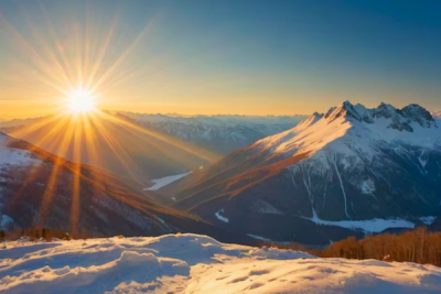 Кыргызстан встречает декабрь без осадков