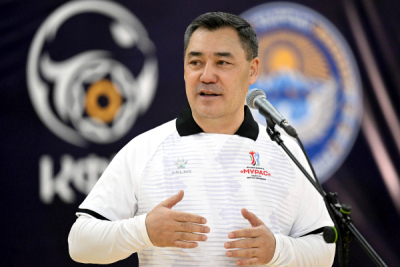 В Бишкеке завершился футбольный турнир «Мурас» с участием Садыра Жапарова