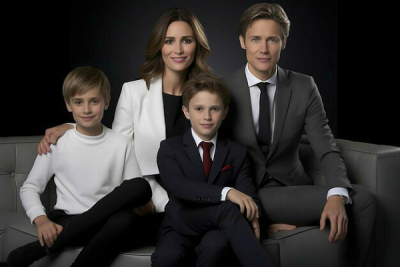 Костюм по ролям: мужчина, женщина, школьник